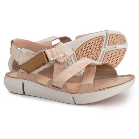 Clarks Tri Clover Sandals - Leather (For Women)