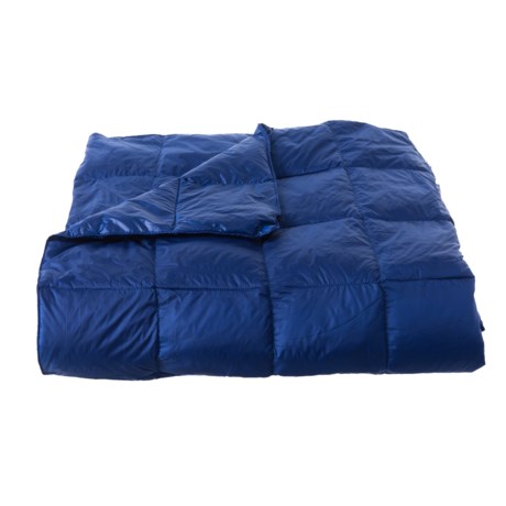 Blue Ridge Home Fashions Sodalite Reversible Down Throw Blanket - 60x70”