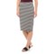 Toad&Co Black Stripe Transito Skirt (For Women)