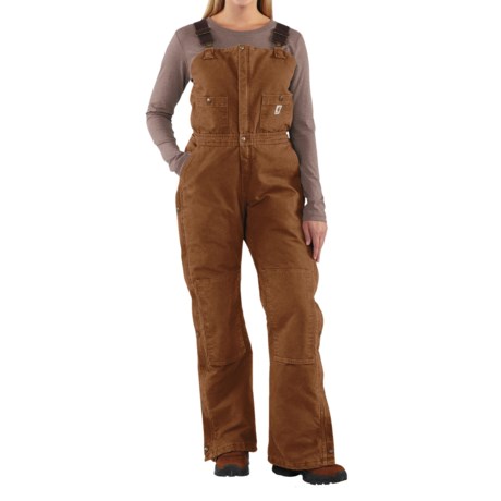 love them in pink! - Review of Carhartt Sandstone Bib Overalls ...