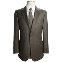 Hickey Freeman Beaded Track Stripe Suit - Worsted Wool (For Men)