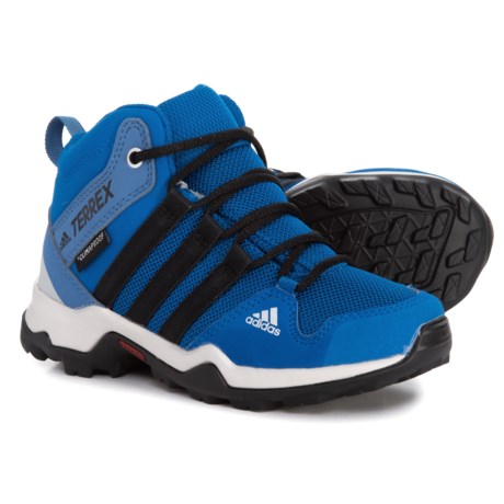 adidas outdoor Terrex AX2R Mid ClimaProof® Hiking Boots - Waterproof (For Little and Big Boys)