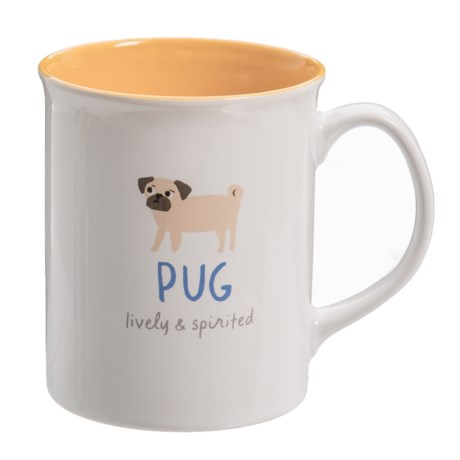 Fringe Studio Quirky Pug Mug