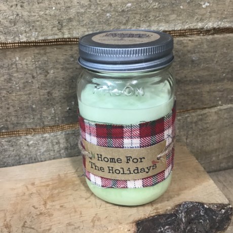 UnCommon Scents Home for the Holidays Mason Jar Soy Candle - 16 oz.
