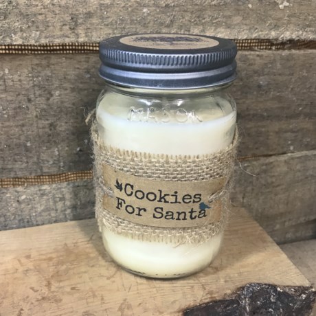 UnCommon Scents Cookies for Santa Mason Jar Soy Candle - 16 oz.