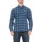 MBX Blue Yarn-Dyed Multi-Plaid Shirt - Long Sleeve (For Men)