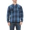 MBX Sueded Ombre Plaid Shirt - Long Sleeve (For Men)