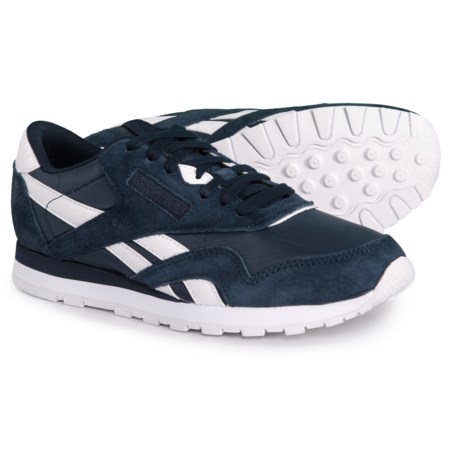 Reebok Classic Suede-Nylon Sneakers (For Big Boys)
