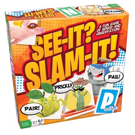 Outset See-It? Slam-It! Board Game