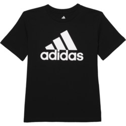 adidas Big Boys Badge of Sport Cotton T-Shirt - Short Sleeve