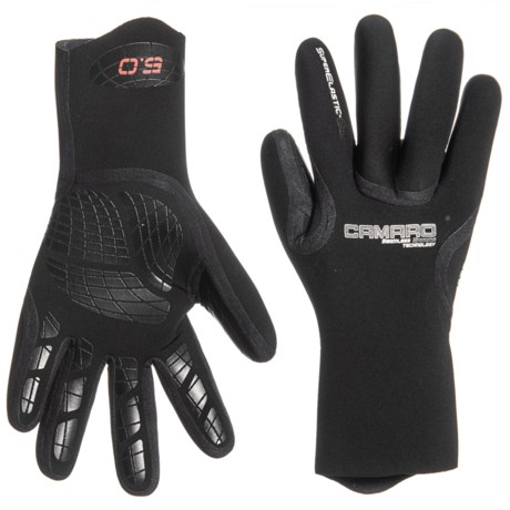 Camaro Seamless Dive Gloves - 5mm (For Men and Women)