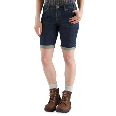 Carhartt 103041 Slim-Fit Layton Bermuda Shorts (For Women)