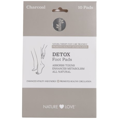 Pearl Essence Detoxifying Charcoal Foot Pads - 10 Pads