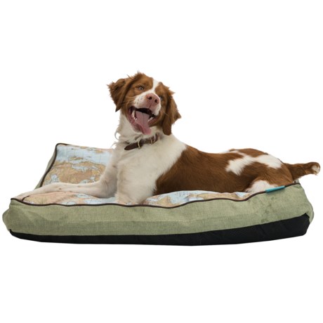Waverly World Viaggio Print Dog Bed - 4x36x27"
