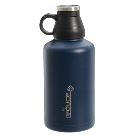 Reduce Double-Wall Vacuum-Insulated Growler - 64 oz., Stainless Steel