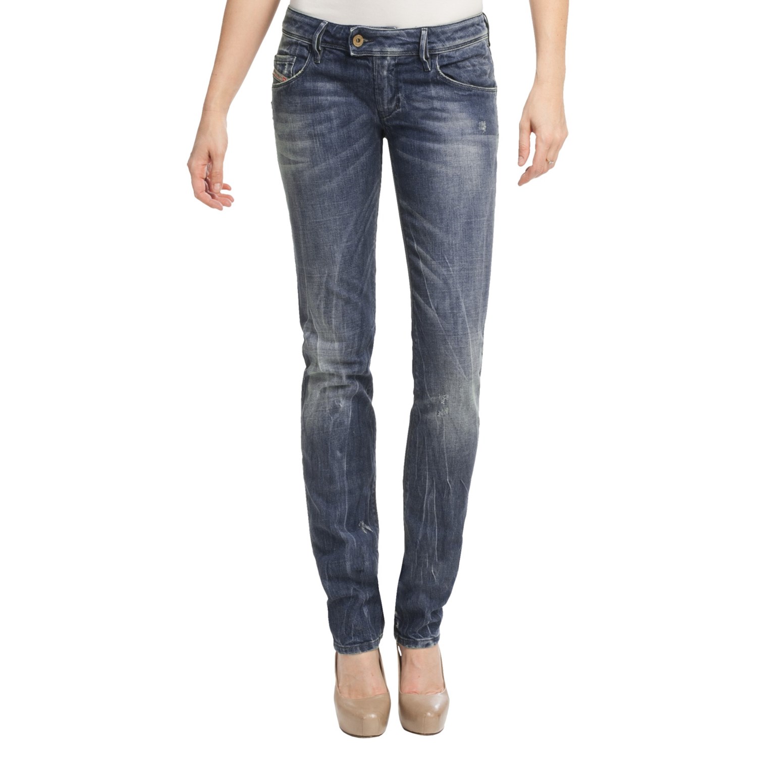 Diesel Nevy Skinny Jeans (For Women) 5900N - Save 91%