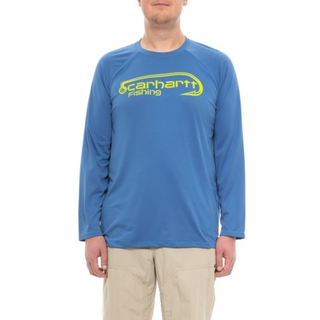 Carhartt 103001 Force Fishing Hook Graphic T-Shirt - Long Sleeve, Factory 2nds (For Men)