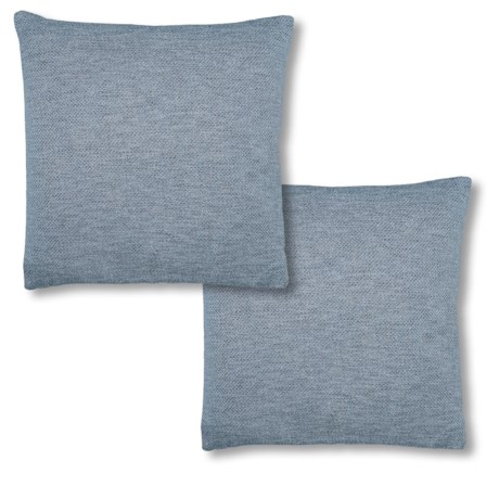 Rodeo Home Linen Look Spa Throw Pillows - 2-Pack, 20x20”, Feathers
