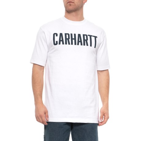 Carhartt 103177 Workwear Block Logo T-Shirt - Short Sleeve, Factory Seconds (For Men)