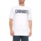 Carhartt 103177 Workwear Block Logo T-Shirt - Short Sleeve, Factory Seconds (For Men)