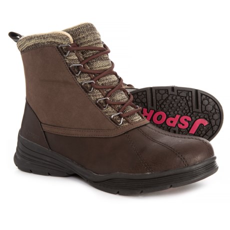 JSport Lowell Lace-Up Snow Boots - Waterproof (For Women)