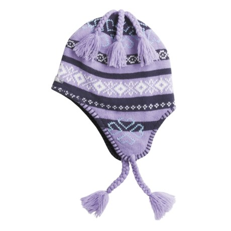 Igloos Clover Knit Hat - Fleece-Lined  (For Women)