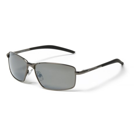 Angler Eyes 25 Smoke Pilot Metal Sunglasses - Polarized