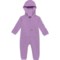 Carhartt Infant Girls CM9726 Fleece Hooded Coveralls - Full Zip