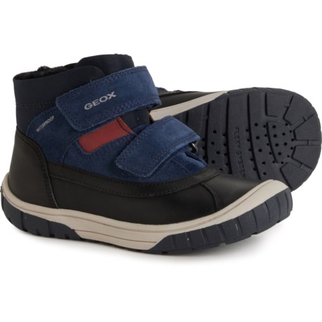 Geox Toddler Boys and Girls Omar Winter Boots - Waterproof, Suede