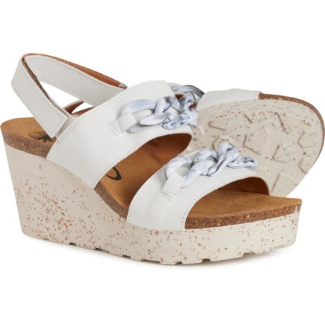 OTBT Made in Portugal Fair Isle Wedge Sandals - Leather (For Women)