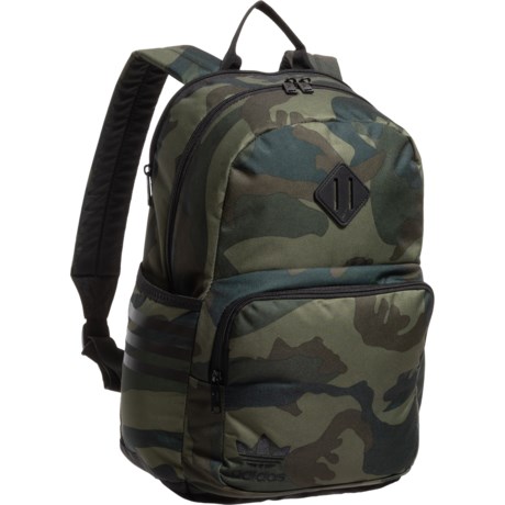 adidas Originals Treble Backpack - Adi Camo-Black (For Kids)