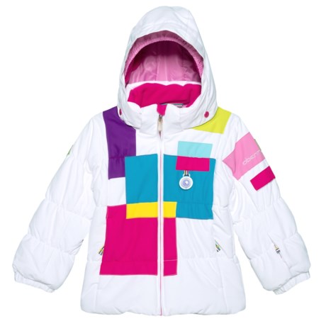 Obermeyer White Kitt Ski Jacket - Waterproof, Insulated (For Girls)
