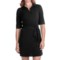 Laundry by Design Matte Jersey Polo Dress - Elbow Sleeve (For Women)