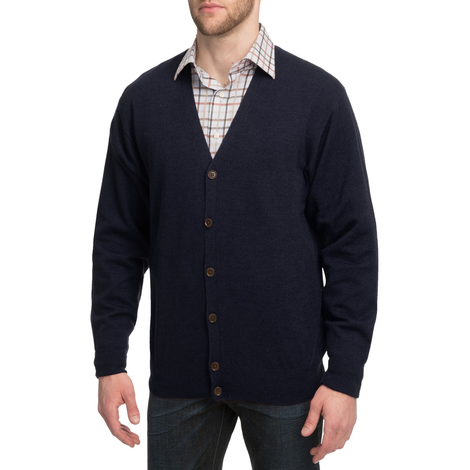 Peter Millar Merino Wool Cardigan Sweater (For Men) 6024D - Save 48%