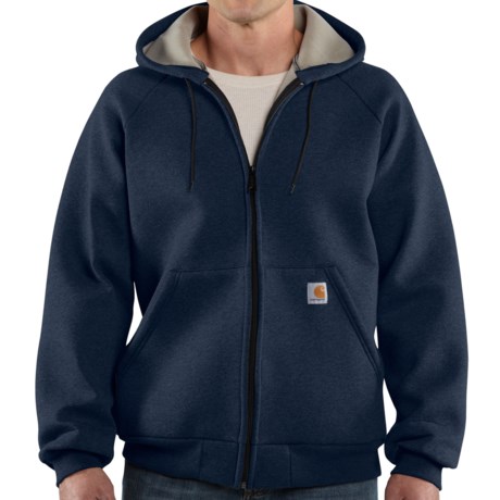 Carhartt Car-Lux Hoodie - Insulated, Full Zip (For Tall Men)