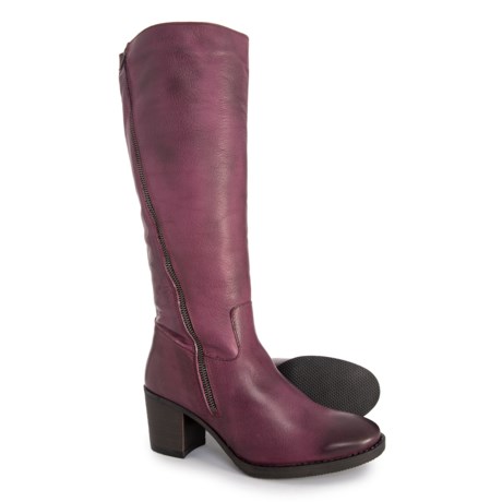 Bos. & Co. Made in Portugal Falicia Tall Boots with Buckles - Waterproof, Insulated, Leather (For Women)