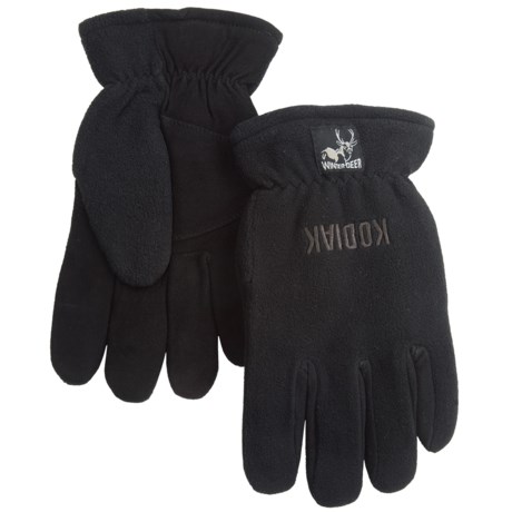 Kodiak Fleece Back Gloves (For Men)