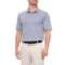 Dunning Windowpane Jacquard Polo Shirt - Short Sleeve (For Men)