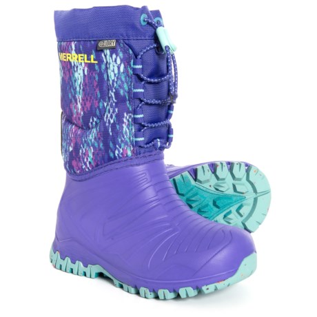 Merrell Snow Quest Q Lite Pac Boots - Waterproof, Insulated (For Big Girls)