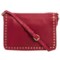 American Leather Co. Roslyn Leather Flap Crossbody Bag (For Women)