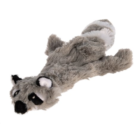 Best Pet Stuffing-Free Small Raccoon Dog Toy - Squeaker