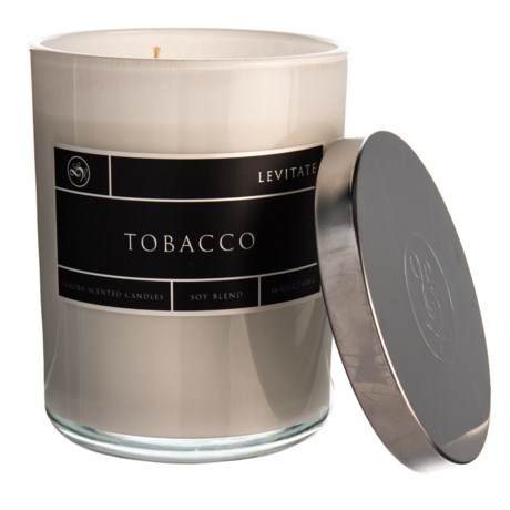 Levitate Candles Tobacco Soy-Blend Candle - 2-Wick, 16 oz.