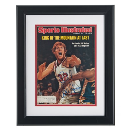 Steiner Sports 8x10” Bill Walton Signed 12/13/76 Sports Illustrated Magazine Cover