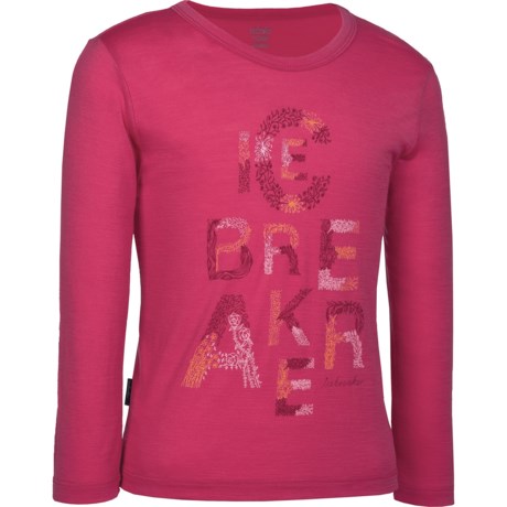 Icebreaker Bella T-Shirt - UPF 39+, Merino Wool, Long Sleeve (For Girls)