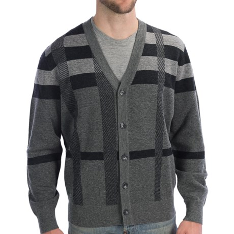 Toscano Turnberry Cardigan Sweater- V-Neck (For Men)