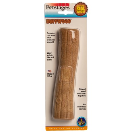 Petstages Ruffwood Stick Chew Dog Toy - Large