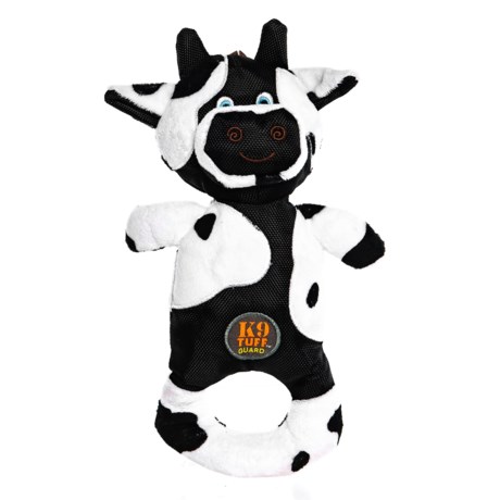 Charming Pet Lil Dudes Cow Dog Toy - Squeaker