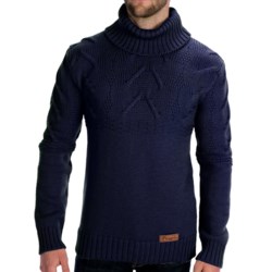 J.G. Glover & CO. Peregrine by J.G. Glover Turtleneck Cable Sweater - Merino Wool (For Men)