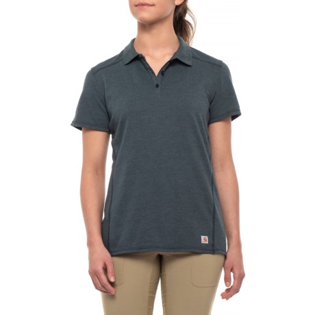 Carhartt Force® Verdon Polo Shirt - Short Sleeve (For Women)
