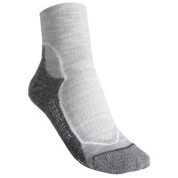 Icebreaker Hike + Lite Mini Socks - Merino Wool, Quarter Crew (For Women)